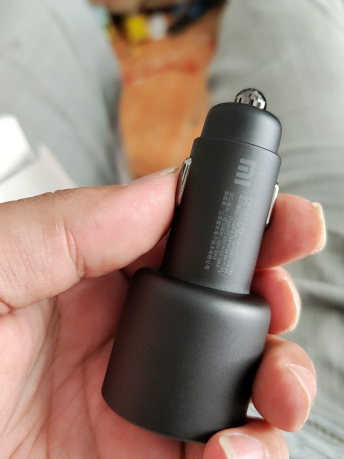 小米车载充电器快充版1a1c开箱