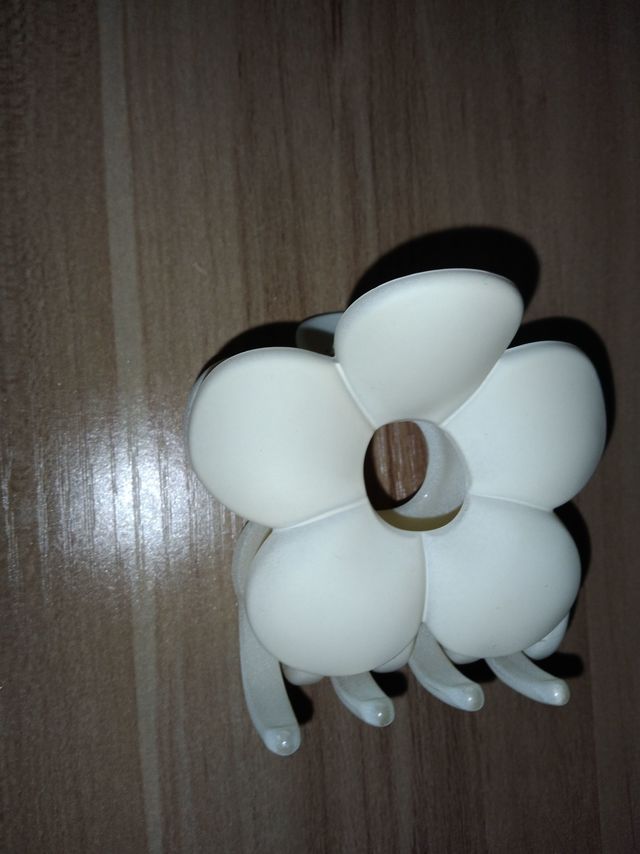 夹上就是韩系姐姐的花朵后脑勺抓夹