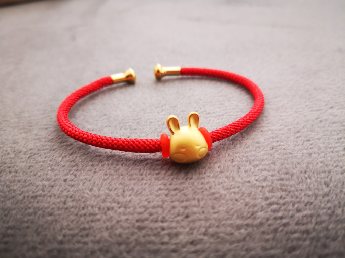 航民首饰黄金手镯/手链/脚链