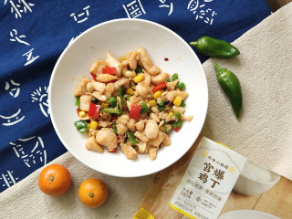 小梅园的宫保鸡丁，只需要3+1分钟