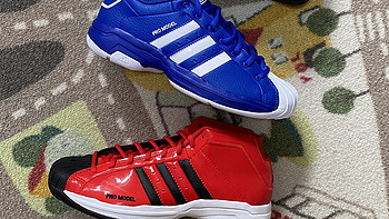 给儿子买的第N双鞋 篇八十五：红色漆皮经典款adidas pro model 2G 
