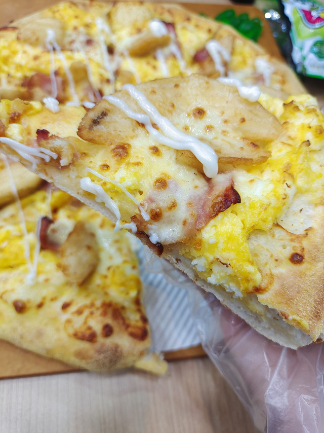 这款披萨绝对能排进达美乐好吃榜的前三名