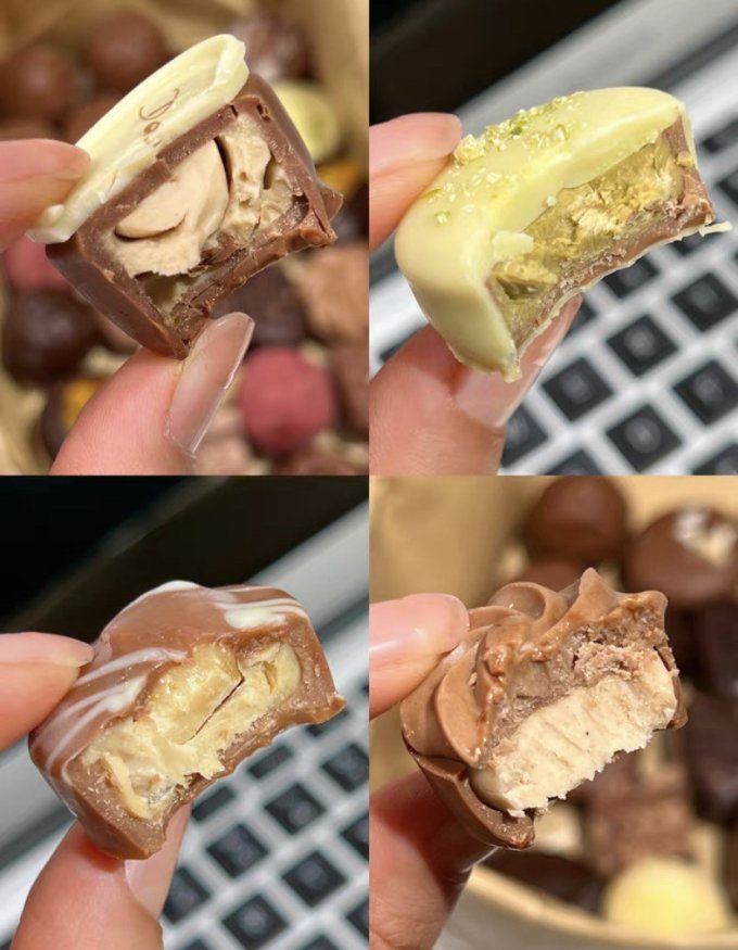 laderach莱德拉夹心巧克力礼盒装瑞士进口