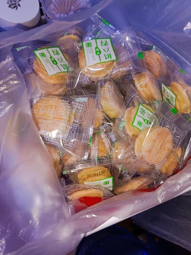 绿豆糕+板栗酥传统糕点代餐