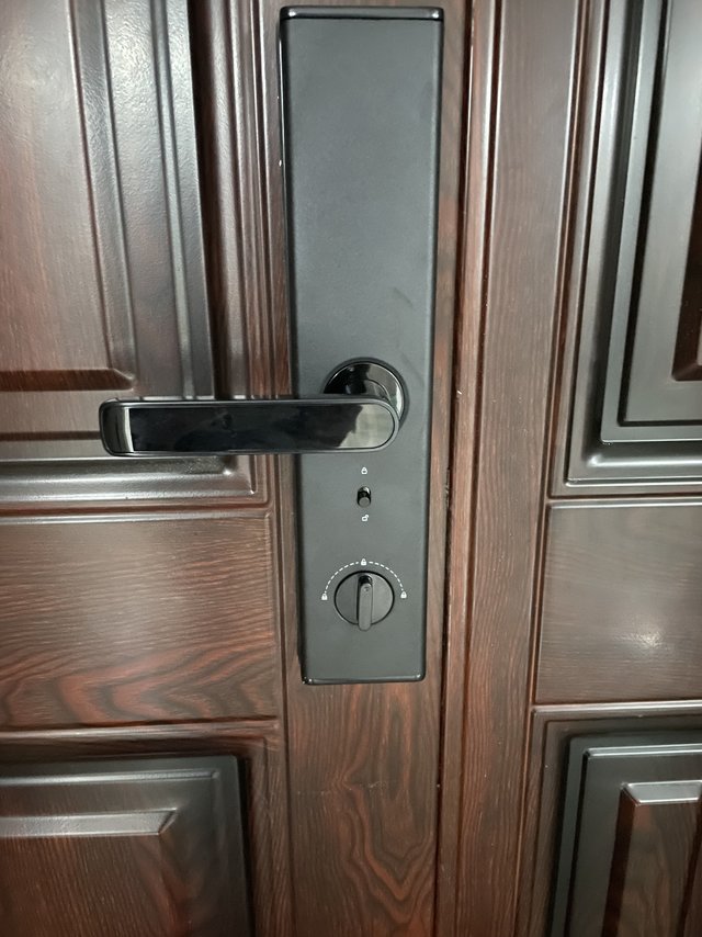 家里的门不是标准门，之前还担心安装不了呢