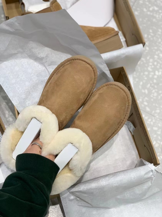 羊驼小毛边棉鞋