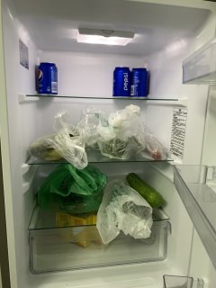 租客自己挑的冰箱218L海尔，保价完1100