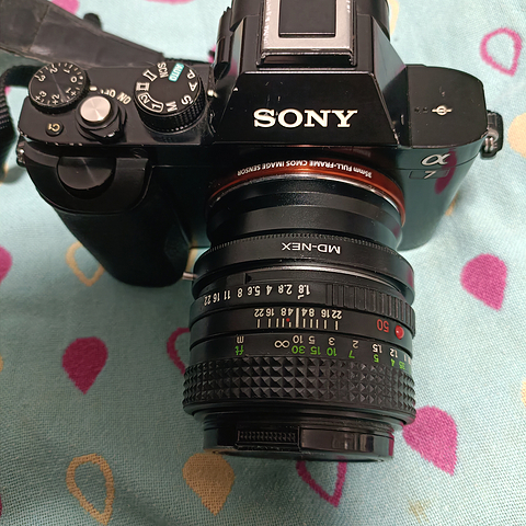 Sony a7转接美能达MD卡口镜头介绍