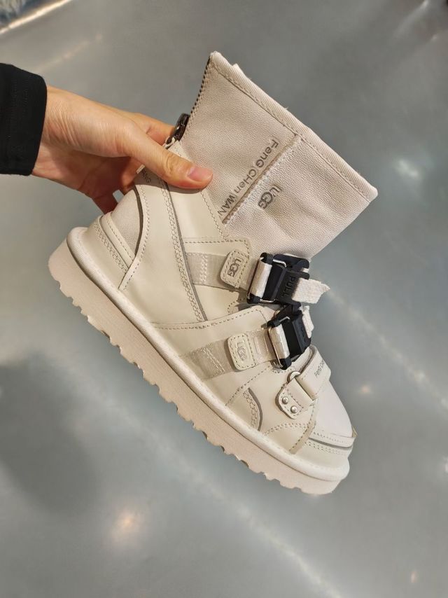 女款带卡口棉鞋