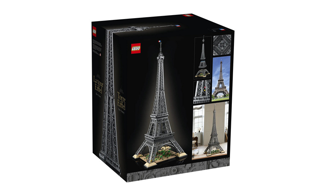 万块积木！LEGO 10307 埃菲尔铁塔盒组开启预定