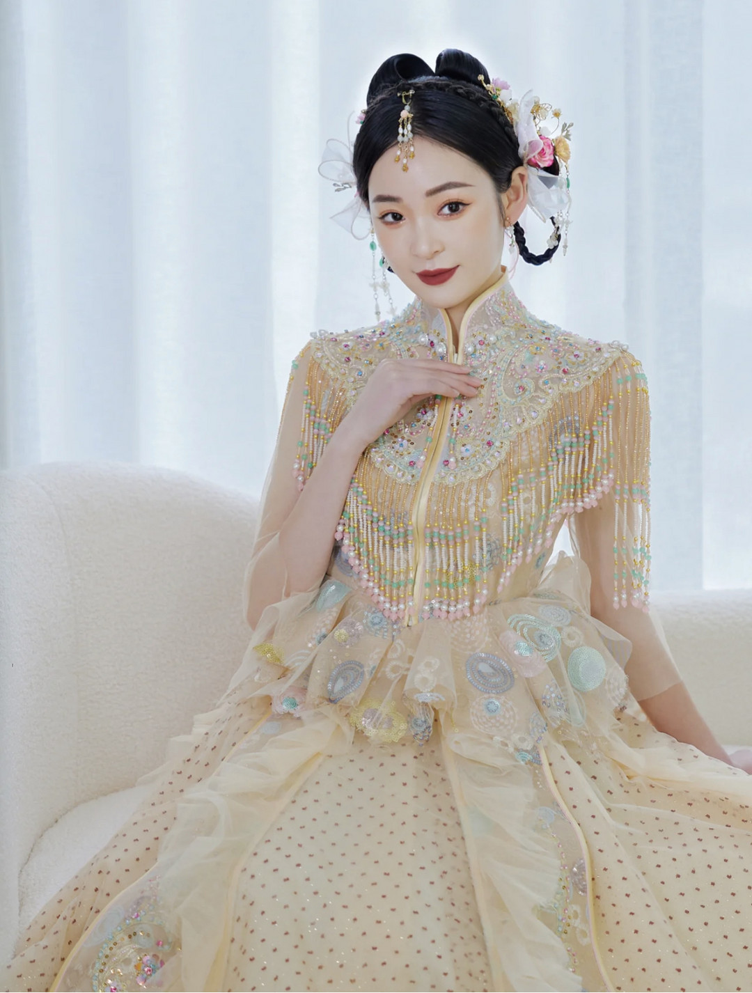 火遍全网的中式lolita秀禾服，创意满分还是槽点满满？你想穿它结婚吗？