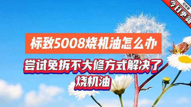 标致5008烧机油必须要大修发动机吗