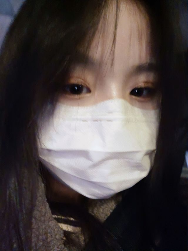 蝴蝶型小波浪莫兰迪色小口罩