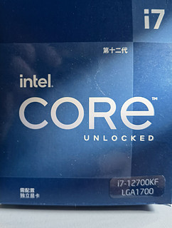Inter 12代 I712700KF CPU
