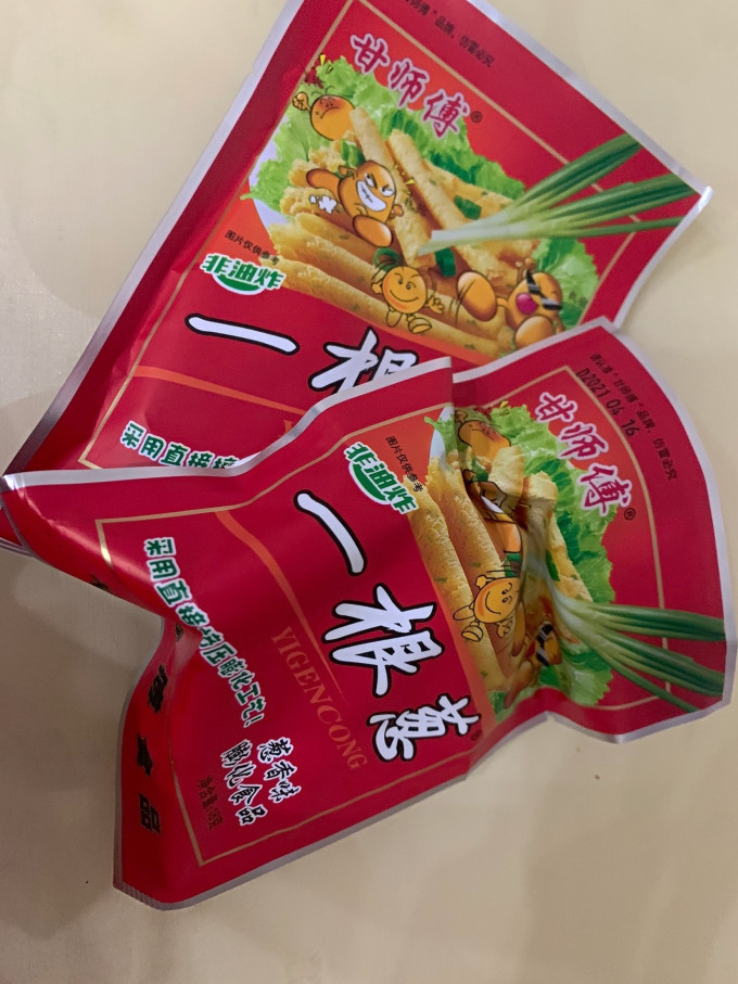 一根葱膨化食品