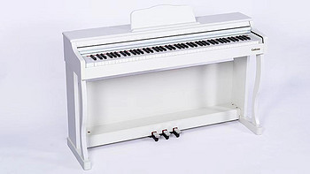 电钢琴C-802木纹白色款，简约风格，木纹琴声，#佳德美电钢琴