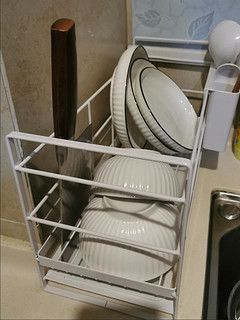 洗碗架+沥水架+滴水碗柜，放碗绝绝子。