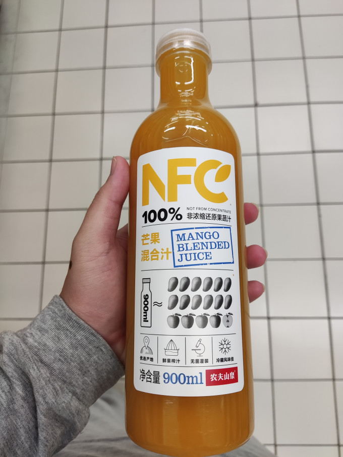 农夫山泉果汁饮料