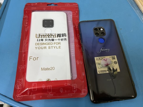 华为mate手机换壳