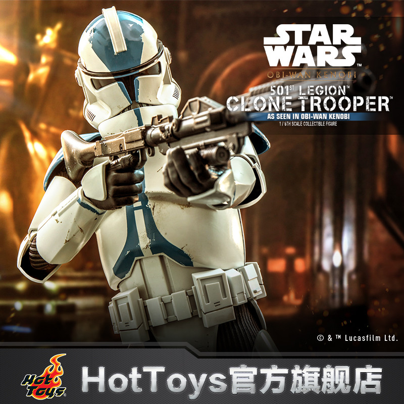 屠杀绝地的克隆人来了，HotToys推出新版星球大战501军团克隆人士兵人偶