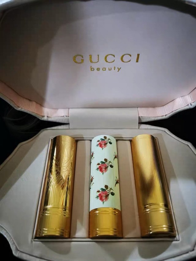 gucci的这个口红礼盒,真是让人少女心爆棚