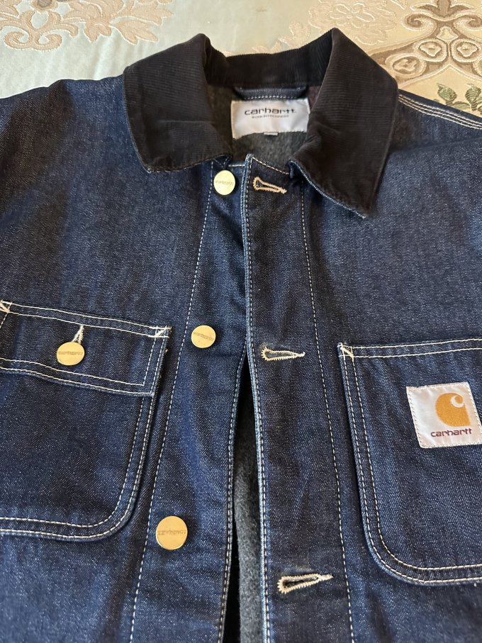 carhartt wip男士夹克怎么样 说唱大佬同款卡哈特密歇根夹克_什么值得