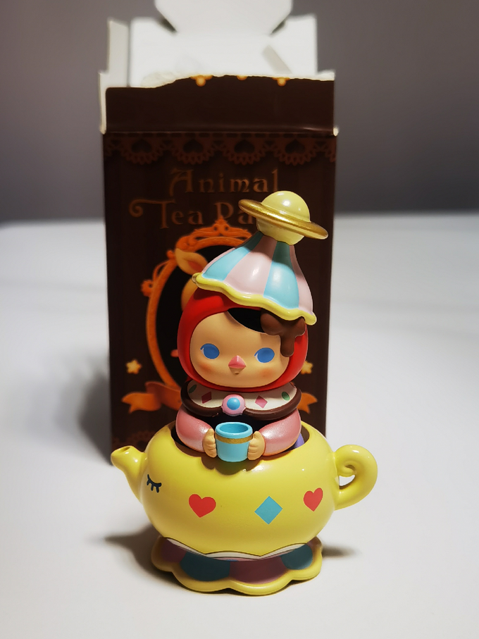 毕奇动物茶话会系列波克茶壶小隐藏