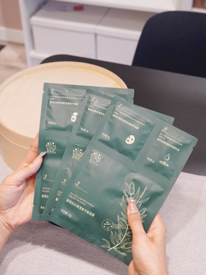 善草纪面膜贴