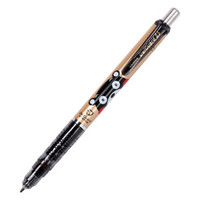 日本斑马牌（ZEBRA）限定版熊本熊防断芯自动铅笔MA85-K2金色0.5mm