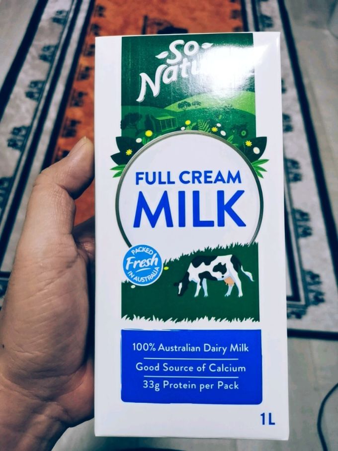 澳伯顿全脂牛奶