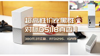 垃圾佬的日常 篇三十一：380元3T红盘PLUS、黑群晖DSM7.1，RTD1295、1G内存，对标DS118真香！猫盘可以下岗了