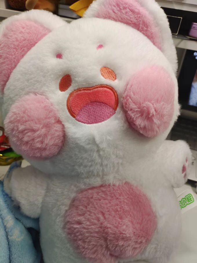 萌萌兔靠垫靠枕