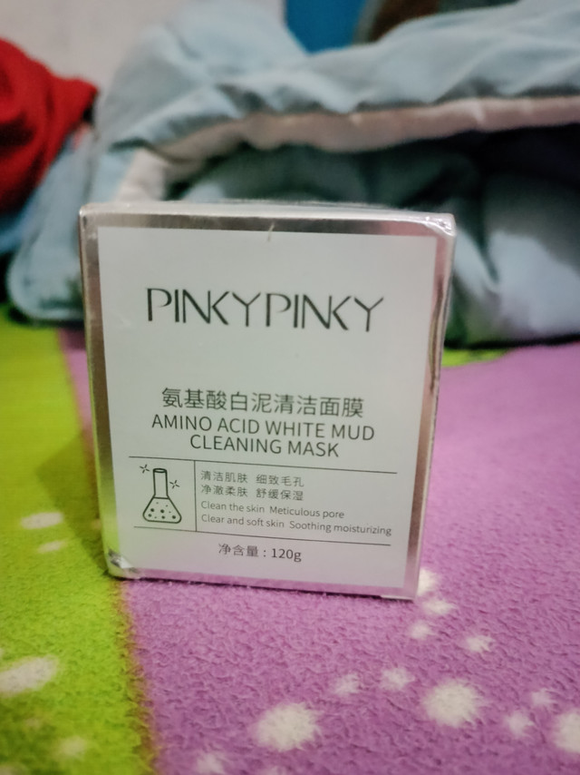  pinkypinky/缤肌氨基酸白泥深层清洁粉刺面