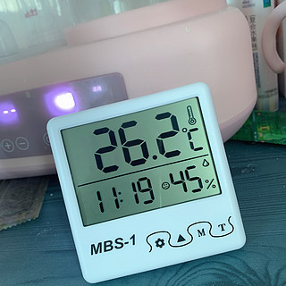 超级好用的钟表温度计
