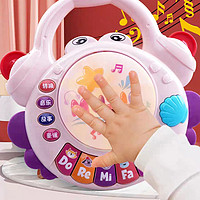 音乐鼓宝宝音乐手拍鼓拍拍鼓早教8益智1岁3-6-9个月一六婴儿玩具8