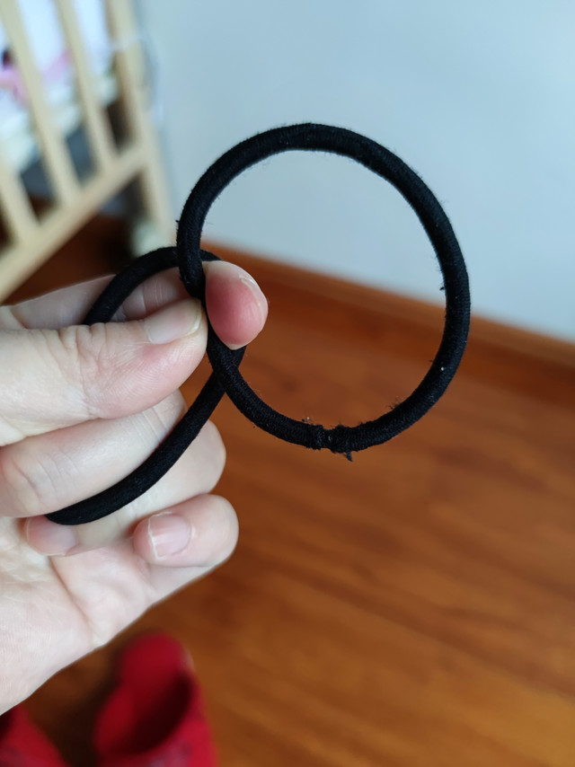 发绳，松紧刚刚合适