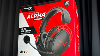 HyperX Cloud Alpha Wireless 开箱体验：主打轻量和更长效的电力表现