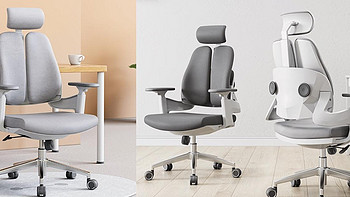 西昊新品人体工学椅，双背贴合，2.5mm加厚加粗连体式，惬意逍遥后仰