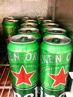 Heineken喜力啤酒罐装500ml*24大罐装