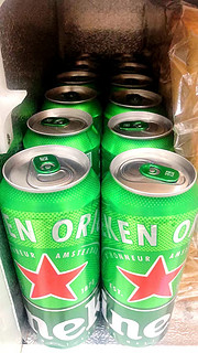 Heineken喜力啤酒罐装500ml*24大罐装