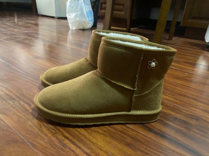 热风女士雪地靴