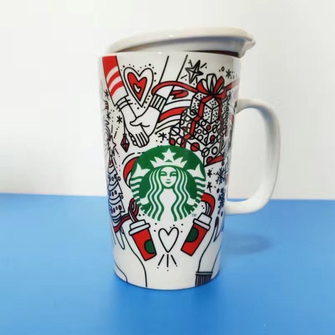 摸鱼必备,晒晒回购三次的星巴克马克杯