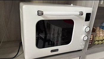 长帝小馋猫烤箱家用小型烘焙多功能全自动搪瓷蒸汽电烤箱