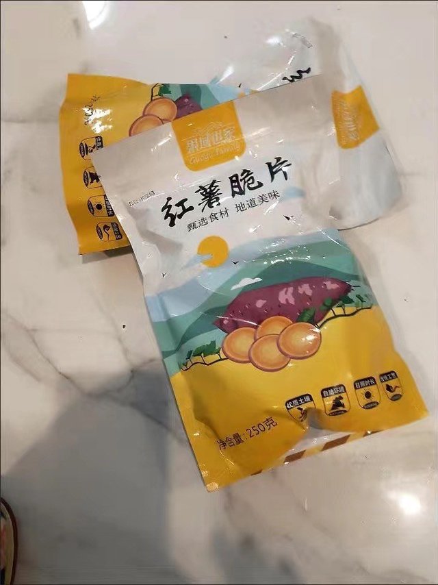 物美价廉的香脆红薯干