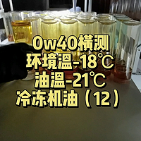 0w40在这个温度的表现，绝大多数是稳的