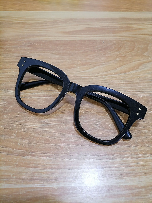 减龄神器GM黑色装饰眼镜框
