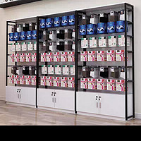 手机配件柜展示架超市商品零食小食品饰品挂钩货柜货架产品展示柜