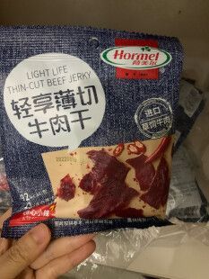 冬天吃点高热量牛肉干