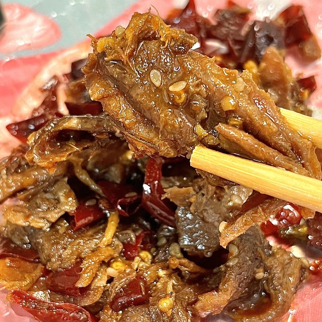 爆辣小牛肉，人间美味