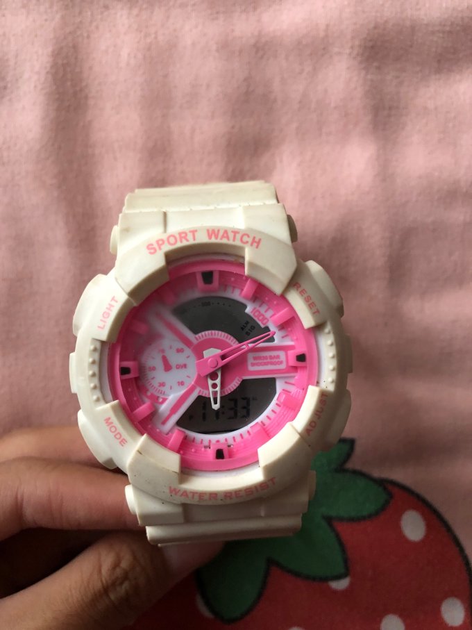 卡西欧女款石英表怎么样 粉色少女心手表,超可爱_什么值得买